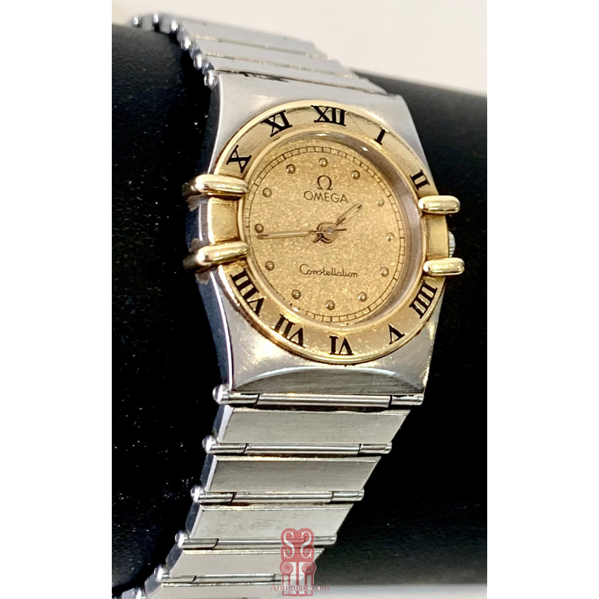 Omega Constellation women's watch, steel and 18K gold.