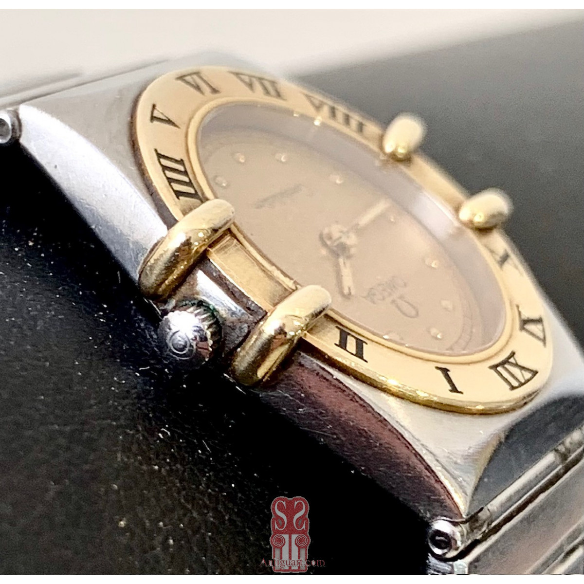 Omega Constellation women's watch, steel and 18K gold.