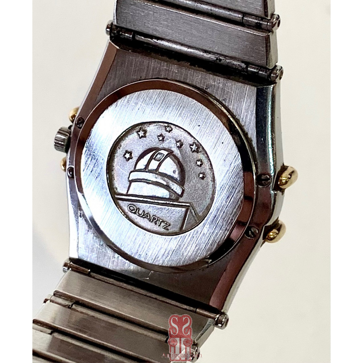 Omega Constellation women's watch, steel and 18K gold.