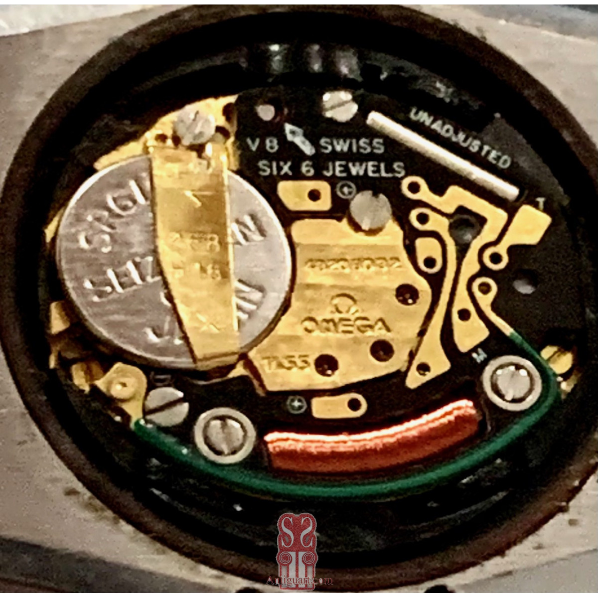 Omega Constellation women's watch, steel and 18K gold.