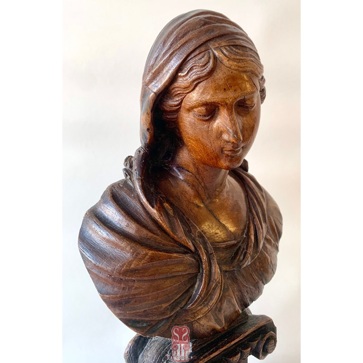 Imagen de la Virgen Maria del siglo XVII.