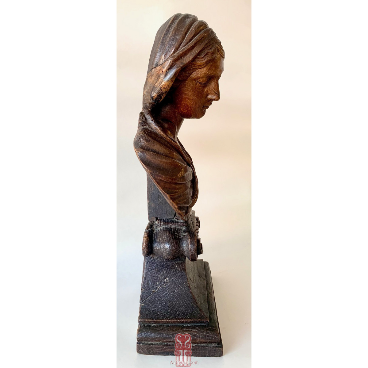 Imagen de la Virgen Maria del siglo XVII.