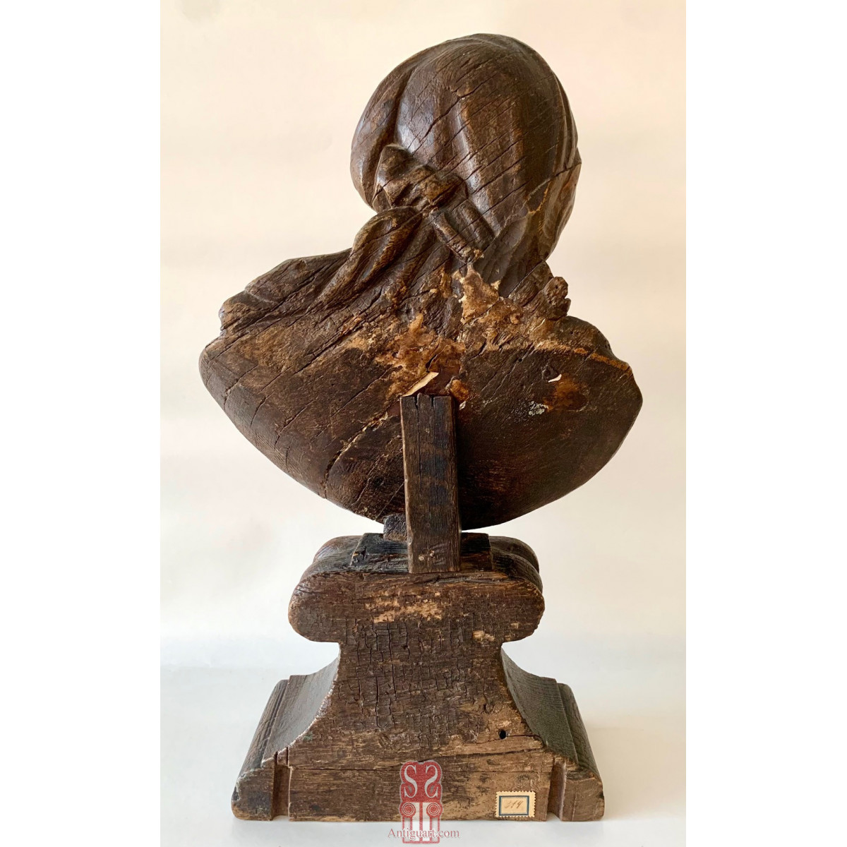 Imagen de la Virgen Maria del siglo XVII.