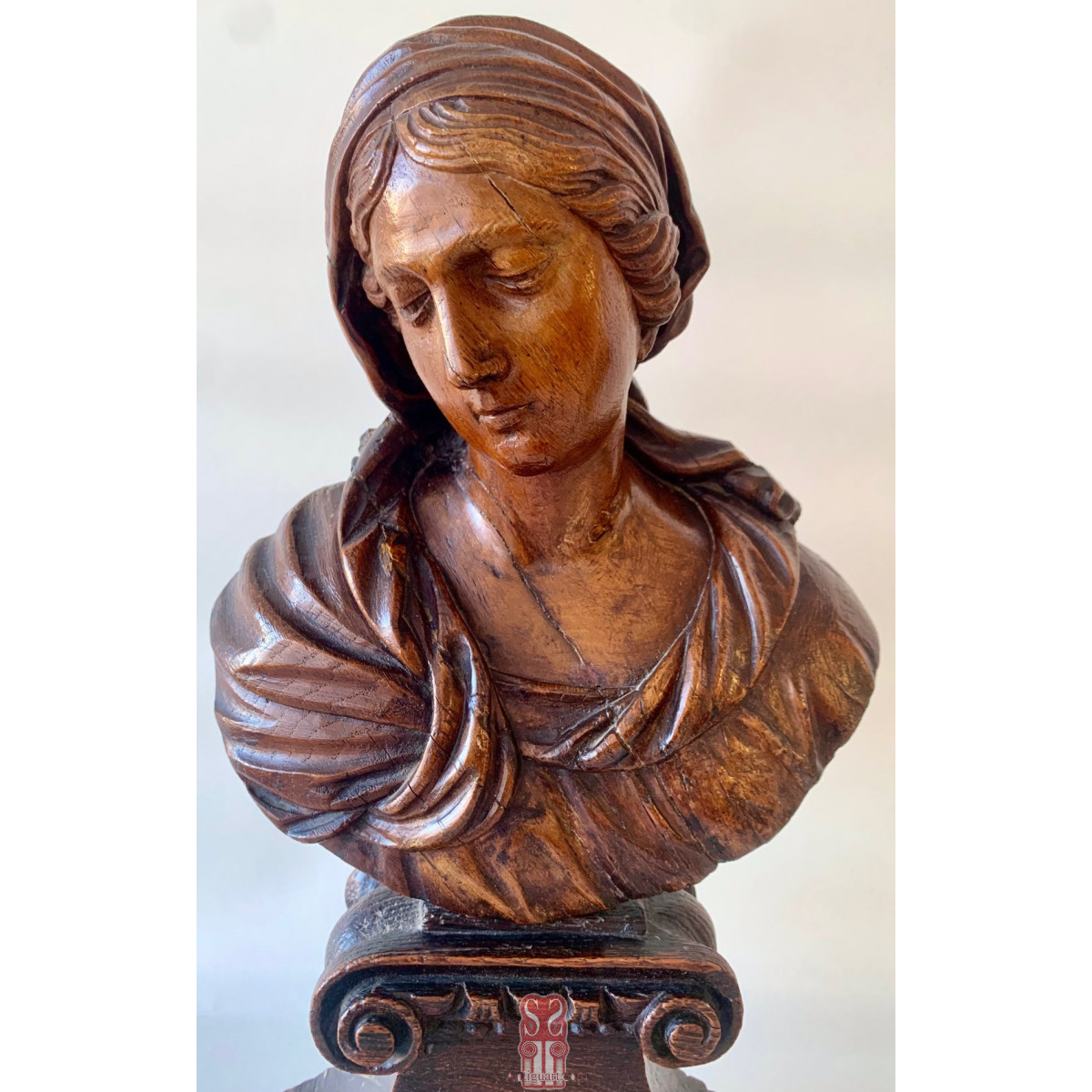 Imagen de la Virgen Maria del siglo XVII.