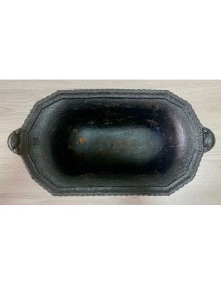 antique Cast iron gardener planter on sale