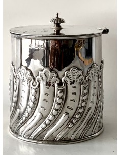 Galletera de plata de ley inglesa, Londres 1898 2