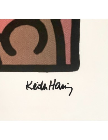 on sale lithograph by Keith Haring, Pop Show IV, 1990, signed