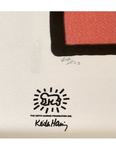 Litografia original de Keith Haring en venta, tirada limitada y firmada