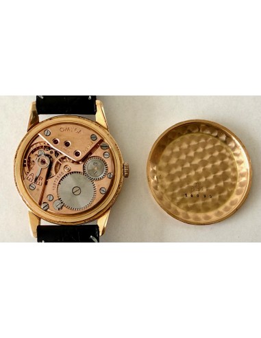 Omega men's 18-karat gold watch on sale