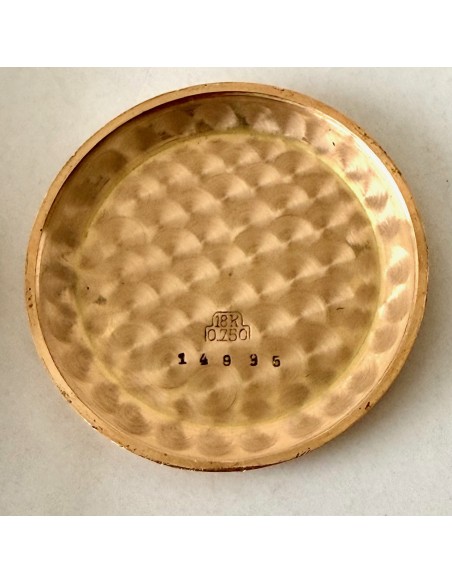 Omega men's 18-karat gold watch on sale
