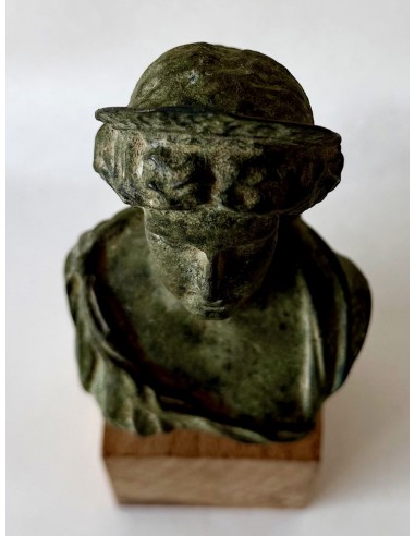 Busto romano di bronzo, metá dell' 800 realizzato per il grand tour