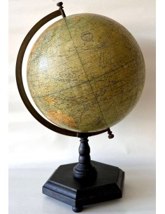 Globo terrestre francese, principio del XX secolo.