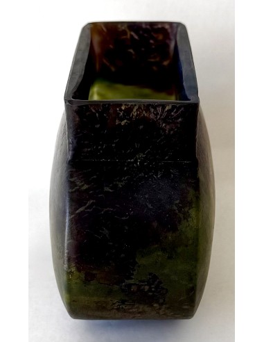 Antico Vaso di vetro francese Daum Nancy del 1920 circa da collezione