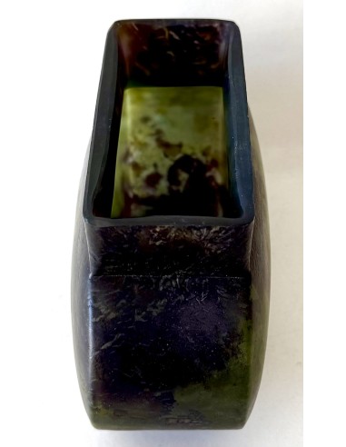 Antique Daum Nancy glass vase, France, circa 1920 on sale
