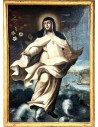 Saint Mary of Cervelló, Baroque painting 17th.