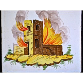 Azulejo valenciano "asegurada" 2