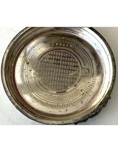 Antique Large silver pocket watch, Pascal, Geneve Swiss.