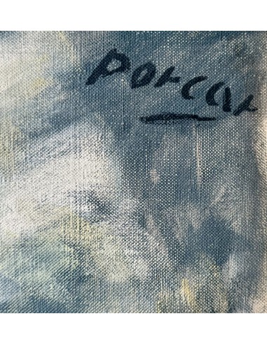 Juan Bautista Porcar Ripollés, "Port," oil on canvas.