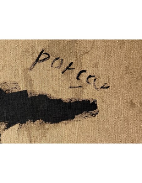 Juan Bautista Porcar Ripollés, "Port," oil on canvas.