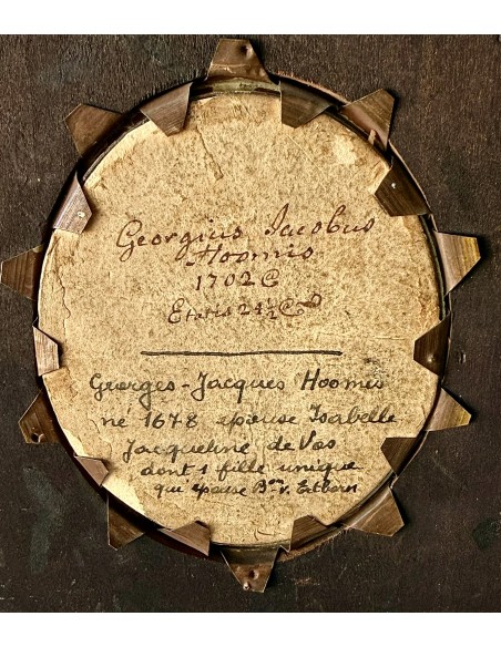 Venta Miniatura, retrato de noble caballero con peluca del siglo XVIII