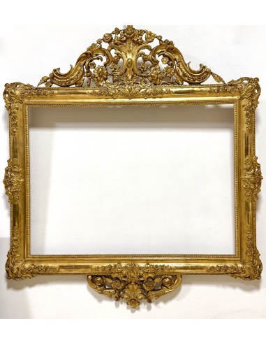 Antiguo marco dorado del siglo XIX en venta en antiguart antigüedades