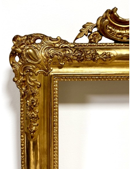 A 19th-century fine gold gilt frame on sale
