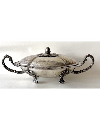 Sopera de plata española en venta de principios del siglo XIX contrastes visibles