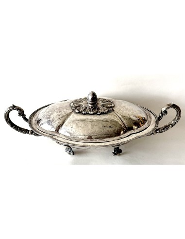 Sopera de plata española en venta de principios del siglo XIX contrastes visibles