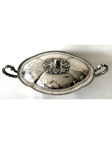 Sopera de plata española en venta de principios del siglo XIX contrastes visibles