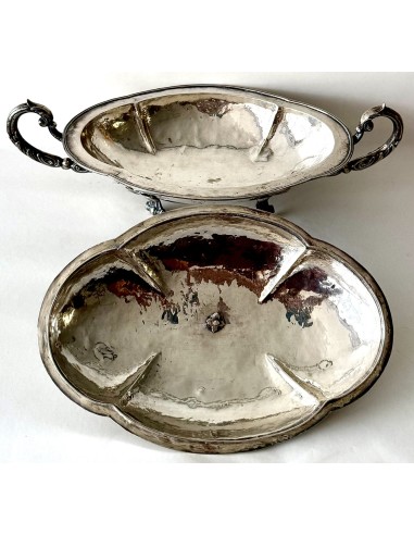 Sopera de plata española en venta de principios del siglo XIX contrastes visibles