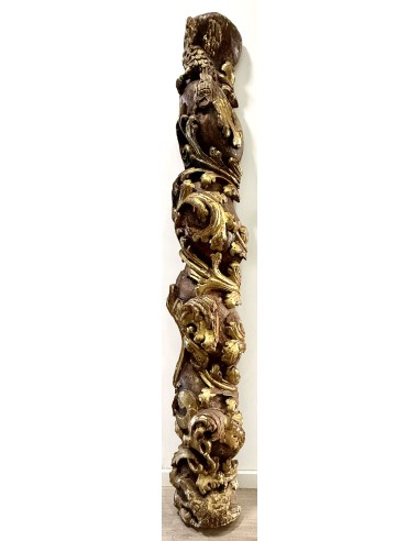 Columna barroca del siglo XVII