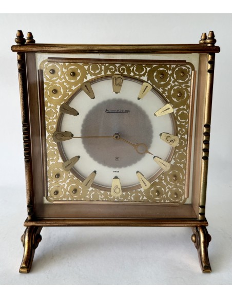 Reloj de mesa suizo Jaeger LeColultre en venta de los años 1960 circa