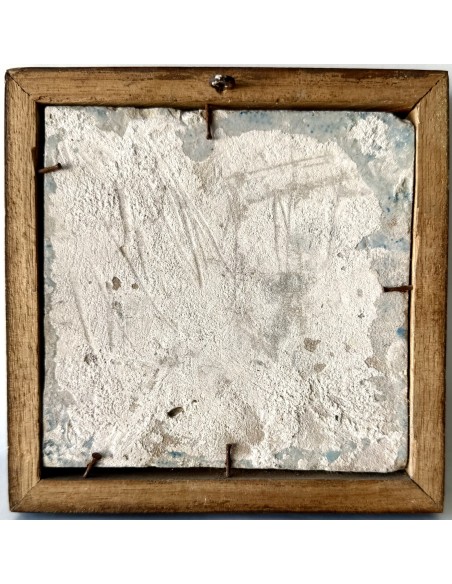Raro Azulejo gótico valenciano del siglo XV en venta en nuestra tienda de antigüedades.