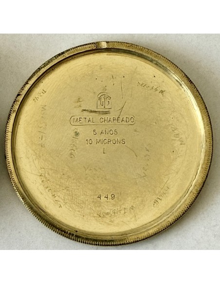 Swiss pocket watch on sale, Art Deco period, "Talismán" works perfectly.