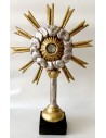 Gilded wooden relic monstrance from early 19th.