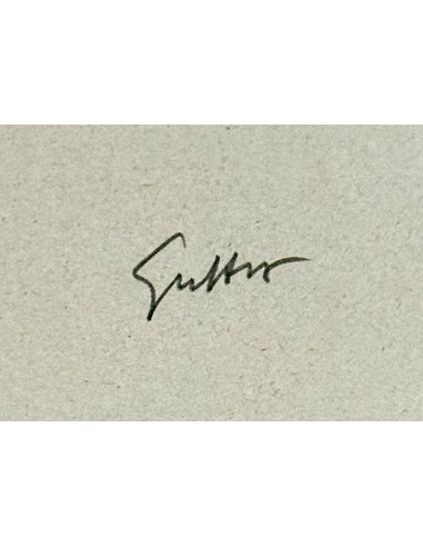 Renato Guttuso “Hombre dormido“, serigrafía firmada a lápiz baja tirada.