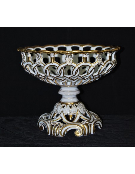 Centro de mesa de porcelana