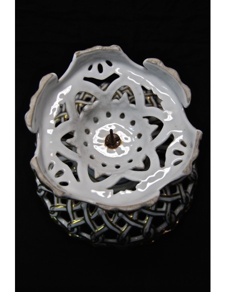 Centro de mesa de porcelana